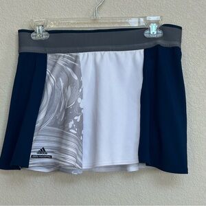 Stella McCartney Adidas Barricade Tennis Skort Women’s Size M White Blue Gray